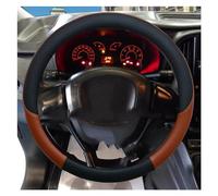 BAFAFA Auto Decoration Interieur pour Fiat pour Doblo pour Pratico pour Panorama pour Pyongwha pour Ppeokkugi Housse Volant Voiture en Cuir PU Volant Couverture(Brown)