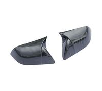 BAFAFA Coques Rétroviseurs Latéraux Couvercle Rétroviseur pour Tesla pour Modèle Y 2021 - 2024 Style Klaxon Couvercle Rétroviseur Latéral Gauche Et Droit Accessoires(Glossy Carbon)