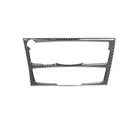 BAFAFA IntéRieurs Couverture autocollante en Fiber de Carbone pour Panneau CD de Commande Centrale, pour A4 B8 A5 2009 - 2016 Q5 8R Garniture Intérieure Décoration(Style A)