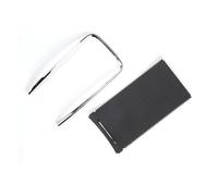 BAFAFA IntéRieurs pour Buick pour Lacrosse 2009-2013 Console Centrale Porte gobelet Store Enrouleur Accoudoir Boîte Rangement Bande placage Garniture Garniture Intérieure Décoration(Set Black Sliver)