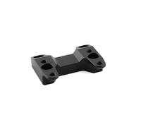 BAFAFA Rehausseur Guidon Moto pour TMAX 560 pour T-MAX560 pour TMAX560 2022-2024 Moto Guidon Riser poignée Barre rehausseur Pince Dos CNC Noir Aluminium Pontets Guidon
