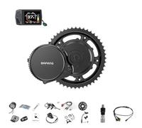 BAFANG 36V 250W Kit Conversion Velo Electrique - Kit Moteur Central BBS01B avec Plateau 44T & Ecran EKD01, Compatible avec Boîtier de Pédalier 68-73 mm pour VTT (Batterie Non Incluse)