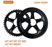 Bafang 42T 44T 46T 48T 52T plateau chaîne roue garde pignon roue à chaîne pour BBS01B BBS02B BBS01 BBS02 BBSHD moteur d'entraînement central 46T for BBSHD