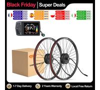 Bafang 48 V 500 W 750 W Kit de conversion de vélo électrique à moteur arrière-pour 26 pouces 27,5 pouces 28 pouces 700C Cassette de roue 135-142mm 700C 48V500W Rear Hub Motor (Cassette)