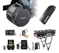 BAFANG 48V 36V BBS01B BBS02B BBS-HD Kit Moteur Pedalier avec Batterie Opt