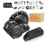 BAFANG 52V 1000W BBS03 HD Moteur avec EKD01 Écran LCD et 52V20Ah Yingwu Batterie au Lithium de vélo électrique à entraînement Moyen Kits de Conversion Ebike Protocole Can