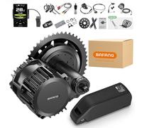 BAFANG 52V1000W Moteur Central - Kit de Moteur BBS-HD avec Affichage DPC010 et 52V20Ah Batterie pour Vélo électriqu pour BB68-73mm MTB, kit de Conversion BBS03 G320 - Protocole Can