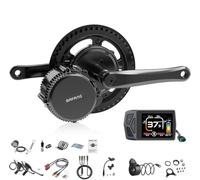 BAFANG 750W 48V BBS02B Mid Drive Moteur Pédalier Kit de Conversion pour Velo Electrique Kit Moteur Central avec Écran LCD EKD01