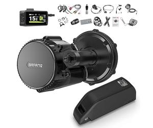 BAFANG 750W 48V BBS02B Moteur Central - Kit de Conversion de vélo électrique avec 52V20Ah Batterie et DPC080 Affichage pour Les Boîtiers de Pédalier de 68mm et 73 mm, Mid Conversion Kit 8fun