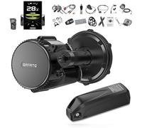 BAFANG 750W 48V BBS02B Moteur Central - Kit de Conversion de vélo électrique avec DPC010 Affichage LCD pour Les boîtiers de pédalier de 68mm et 73 mm, Mid Conversion Kit 8fun
