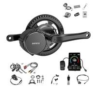 BAFANG BBS01B Kit de Conversion Vélo Électrique- Kit Moteur Central 36V 250W avec Plateau 44T et Écran LCD VD04, Compatible avec Boîtier de Pédalier 68/73 mm (Batterie Non Incluse)