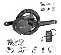 BAFANG BBS01B Kit de Conversion Vélo Électrique- Kit Moteur Central 36V 250W avec Plateau 44T et Écran LCD VD18MT, Compatible avec Boîtier de Pédalier 68/73 mm (Batterie Non Incluse)