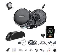 BAFANG BBS02 48V750W Kit de Conversion pour Moteur de Bicyclette électrique avec Batterie Li-ION 48V 20AH et Chargeur 2A C18-44T