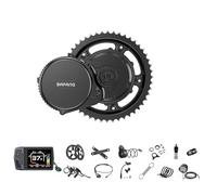 BAFANG BBS02B Kit Conversion Velo Electrique- Moteur Central 48V 750W avec Plateau 44T & Ecran EKD01, Compatible avec BB 68-73 mm pour VTT, vélo Urbain ou Tricycle (Batterie Non Incluse)