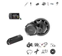 BAFANG Kit Conversion velo Electrique BBS-HD - Kit Moteur Central 48V 1000W avec Plateau 46T, Ecran EKD01 & 48V 30Ah Batterie pour Boîtier de Pédalier 68-73mm, Kit de Conversion Electrique