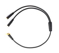 Bafang Kit de Conversion de vélo électrique Câble 1T2 pour Moteur BBS Mid Connecteur d'extension à 3 Broches pour se connecter avec Le capteur de Changement de Vitesse et Le Frein étanche