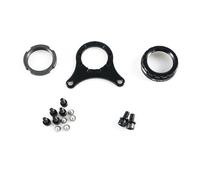BAFANG Kit de montage pour pédalier 68-100 mm BBS01 BBS02 BBS03HD Kit de conversion de moteur central complet avec écrous de pignon, colliers de montage, vis, écrous et rondelles