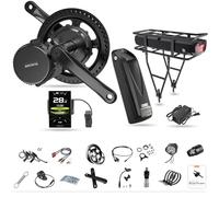 Bafang Moteur Kit 750W 1000W 500W 350W 250W CAN Protocole de Conversion Vélo électrique BBS02B BBS01B avec Batterie pour vélos de Montagne, kit DIY de vélo électrique avec Optionnel écran