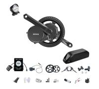 BAFANG vélo électrique Conversion Kit with 36V 48V 52V Central Uart Motor, BBS01B 250W BBS02B 750W BBS03B/BBS-HD 1000W Optionnel, Ebike Conversion Kit avec Batterie et Accessoires Personnalisés