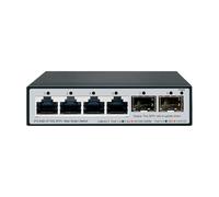 BAFEIYA Commutateur intellint 6 Ports, 2 x 10G SFP+L2-2,5 Gbit/s, périphérique Web, commutateur hébergé, 6 Ports L2, 2,5 Gbit/s