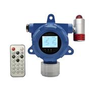 BAFEIYA Détecteur de gaz Multi Fixe avec écran LCD CH4 H2S CO O2, détecteur de Fuite de gaz