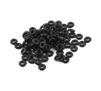 BAFEIYA Joint torique Joints toriques en Caoutchouc 100 pcs Joint torique en Caoutchouc Nitrile 6 x 2 mm Joint d'étanchéité