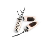 BAFEIYA Protège-Doigts for Arc Classique, protège-Doigts for 3 Doigts, Gants de tir, Arc de Traction(3pcs Brown)