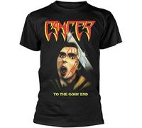 Bafentu Cancer 'to The Gory End' Black T-Shirt Black S