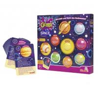 Simba – Bombes de bain Glibbi Space – Lot de 9 avec cartes d'information sur les planètes dès 3 ans
