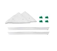 Baffect® Accueil Double Side Window magnétique Cleaner Ultra-résistant Aussi Bien du Verre latéral Outils d'essuie-Glace Nettoyage de Surface Brosse avec poignée Design Ergonomique (Remplacement)