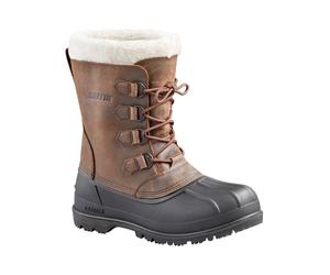 Baffin - Bottes de neige chaudes et imperméables - Canada Brown pour Homme en Cuir - Taille 40,5 - Marron Marron 40,5
