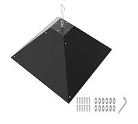 Baffle Anti-Écureuil Mangeoire Oiseaux | Protecteur De Nourriture pour Oiseaux en Métal - Dispositif Suspendable Anti-Écureuils,pour Jardin Patio Pelouse Parc Amateurs De Nature Jardiniers