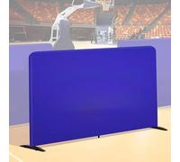 Baffle de Tennis de Table Bleu, barrière de Terrain de Tennis de Table Portable Ultra-Longue, Bloc de Contour de Tennis de Table modulable pour Terrain/Club/école/Stade