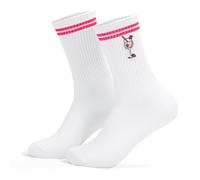 Bafiwu Lillet Chaussettes de tennis pour femme 36-42, drôles, douces et respirantes avec motif, cadeaux pour meilleure amie, amoureux de Lillet, anniversaire, Noël, 1 paire., 38-44