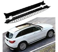 BAFLY 2 pièces Marchepieds Latéraux Barres pour Mercedes GLC Coupe 2016-2021, Latérales Marchepied Voiture Auto Latérale Pédales Marchepieds Support Protection