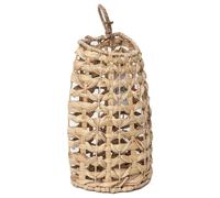 Bafnsiji Décoration de Panier Mural tissé Suspendu, Paniers muraux Suspendus, Panier de Rangement tissé, Panier de Rangement en rotin Fait Main, Organisateur Mural en Osier