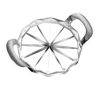 Bafnsiji Trancheuse de Melon d'eau, Trancheuse de Melon pour diviseur de Melon d'eau, Poignées antidérapantes, Trancheuses de Fruits, Lame en Acier Inoxydable, Carottier de Fruits de Grande Taille