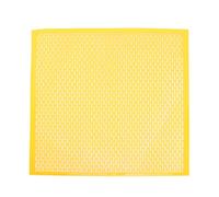 BAFOVY 12 PCS Bee Excluder Board Plastic, Améliorer la productivité et Fiable, Améliorer l'efficacité, Contrôler la Température de la Ruche et l'humidité avec des Bords Ronds, Premium (Yellow)