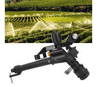 BAFOVY 1in à 1.5in Femelle Filetage Réglable 360 Degrés Rotatif Bras Balançoire Arroseur, Arroseur D'Irrigation en Plastique avec Adaptateur pour Espace Vert Public, Jardinage