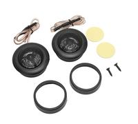BAFOVY 2 Pcs Tweeters de Dôme de Voiture 800W Haut-parleurs Stéréo Audio de Haute sensibilité pour Les Voitures Système à 2 Voies avec Matériau ABS Installation Facile