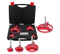 BAFOVY 3 Kit de Réhabilitation de Tuyaux en PVC Triple Efficacité Kit de Tuyau en PVC, 4pcs 1-1/2 Pouces 2 Pouces 4 Construction Durable et Résistante à la Rouille, Compatible avec Plusieurs Types