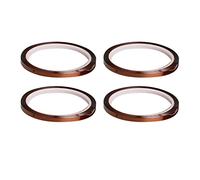 BAFOVY 4 Rouleaux à Haute Température Résistante au Ruban Thermique Résistant à la Chaleur Ruban Adhésif pour la Sublimation THATR PRESS Ruban D'isolation avec un Fort Adhésif 0,5 Cm X