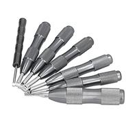 BAFOVY 7 Pièces Ensemble d'ouvreur de Boîtier de Montre en Alliage d'aluminium Dissolvant de Couverture Arrière de Montre Pointe Fine Poignée Antidérapante Kit 'Outils de Réparation Compact pour