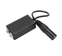 BAFOVY Adaptateur de Casque D'aviation, Double Fiche GA vers Adaptateur XLR 5 Broches Mâle avec éponge Haute densité et Joints Toriques, pour la Conversion D'écouteurs D'aviation