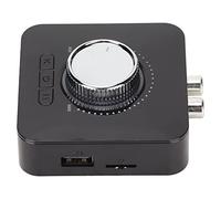 BAFOVY Adaptateur de Son, Récepteur émetteur de Musique sans Fil Rechargeable avec Affichage LED et Micro HD pour Haut-Parleur TV