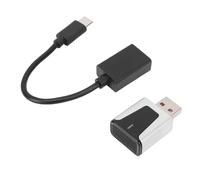BAFOVY Adaptateur de Voiture sans Fil 2 en 1 pour, Conversion Automatique Filaire en sans Fil avec WiFi 5.8 Ghz, Plug Play pour Système