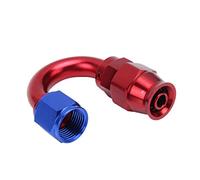 BAFOVY Adaptateur Pivotant de Raccord d'huile AN8 Adaptateur Pivotant en Acier Inoxydable Coupage Alliage d'aluminium Aérospatial pour l'huile ' Automobile Pipe ' de Refroidissement avec des