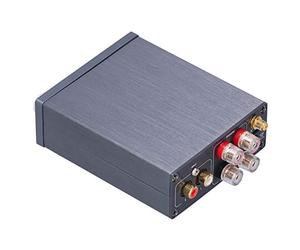 BAFOVY Amplificateur de Puissance Numérique Amplificateur Bluetooth en Alliage d'aluminium avec Décodage CS8675 PCM5102 Contrôle des Basses Aigus Bluetooth 5.0 pour l'écoute Audio de Bureau à