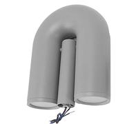 BAFOVY Applique Murale en Forme de U, Applique Murale Moderne en Fer ABS avec LED SMD Chaude, Double Source de Lumière Câblée de 85 à 265 V pour Couloir, Chambre à Coucher, Salon, Couloir d'hôtel