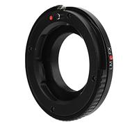 BAFOVY Bague d'adaptation LMFX pour Monture L vers Monture Fuji X, Alliage d'aluminium, Aucune Fuite de Lumière, Distance de Zoom de 5 Cm, Compatible avec Fuji XE3 XH1 XT3 XPRO2